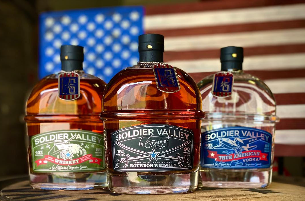 Lee Greenwood Signature whiskey, bourbon and vodka in the First Responders Collection